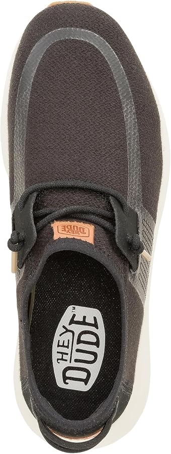 Amazon.com | HEYDUDE Women's, Sirocco W Neutrals, Black 1, 6